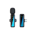 Wireless Lapel Microphone for Live Streaming - Outdoor Noise Reduction Small Microphone