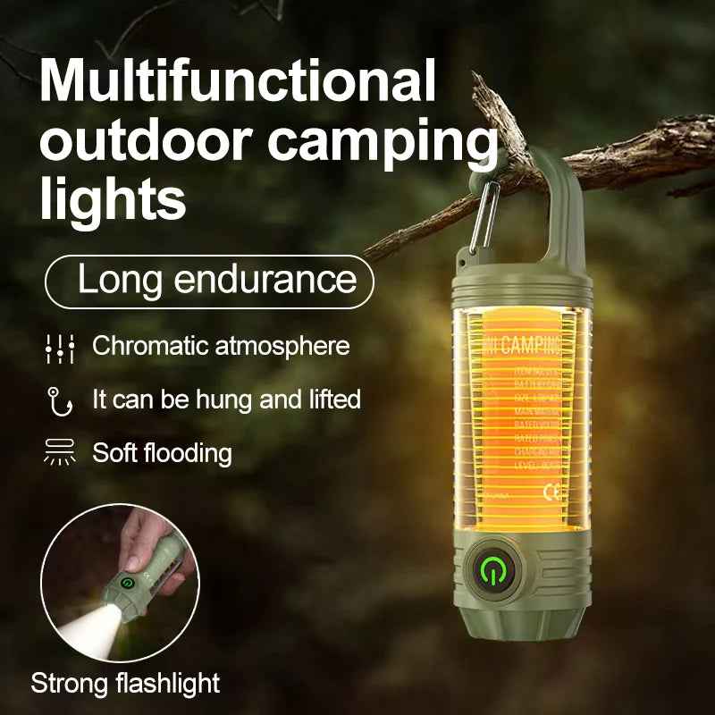 The Beacon Rechargeable Retro Lantern for Outdoor Adventures