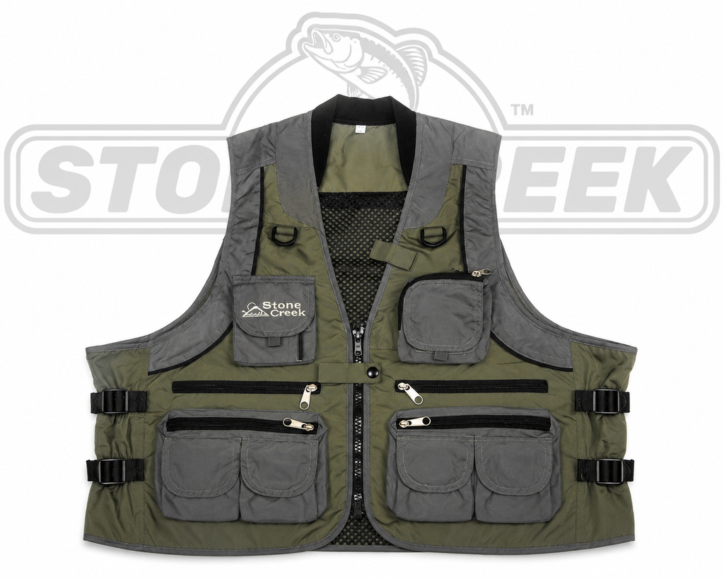 Deluxe Fishing Vests - Clear Water Trading Co.