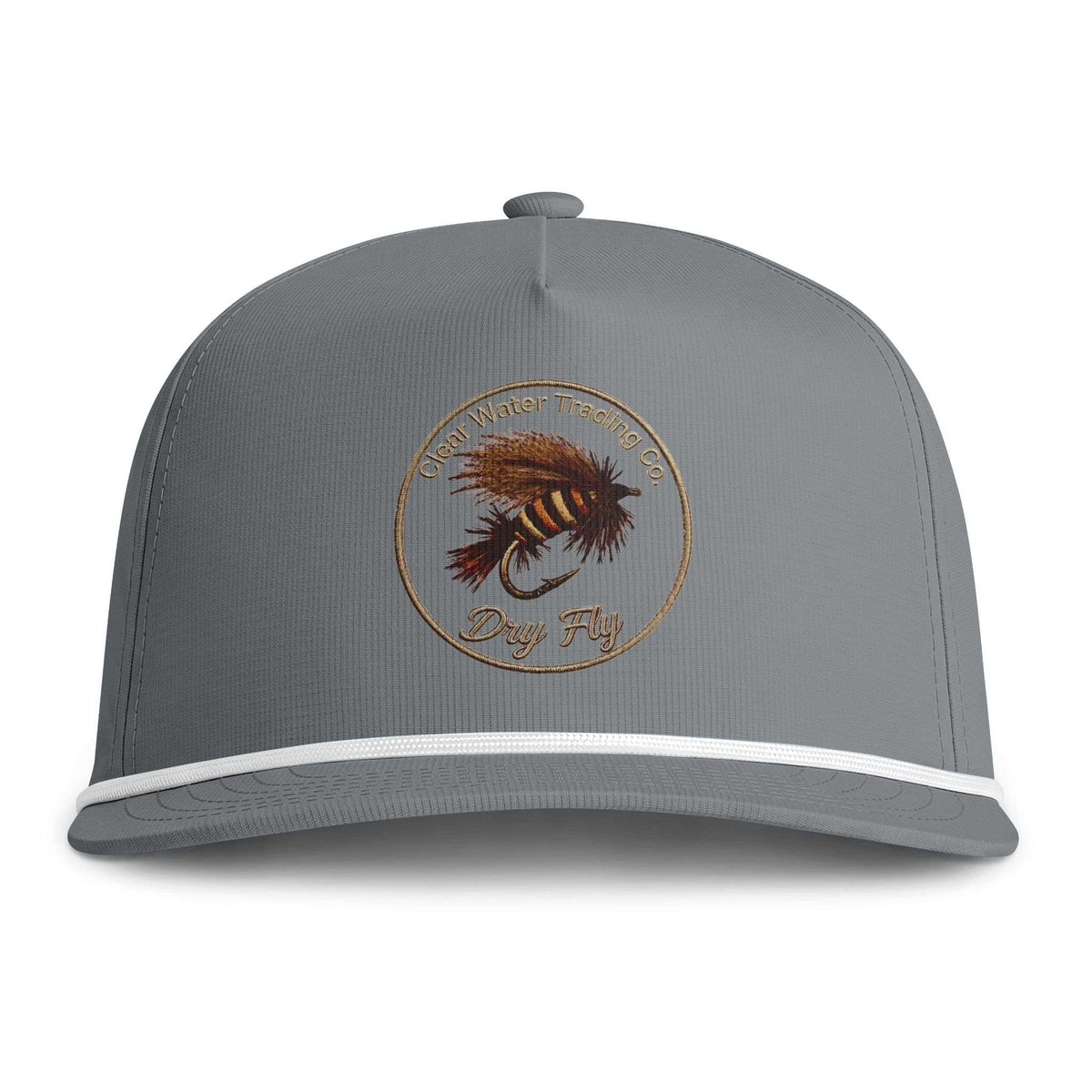 No. 06 - The Dry Fly Badge - Woolly Bugger Circle - Rope Brim Trucker