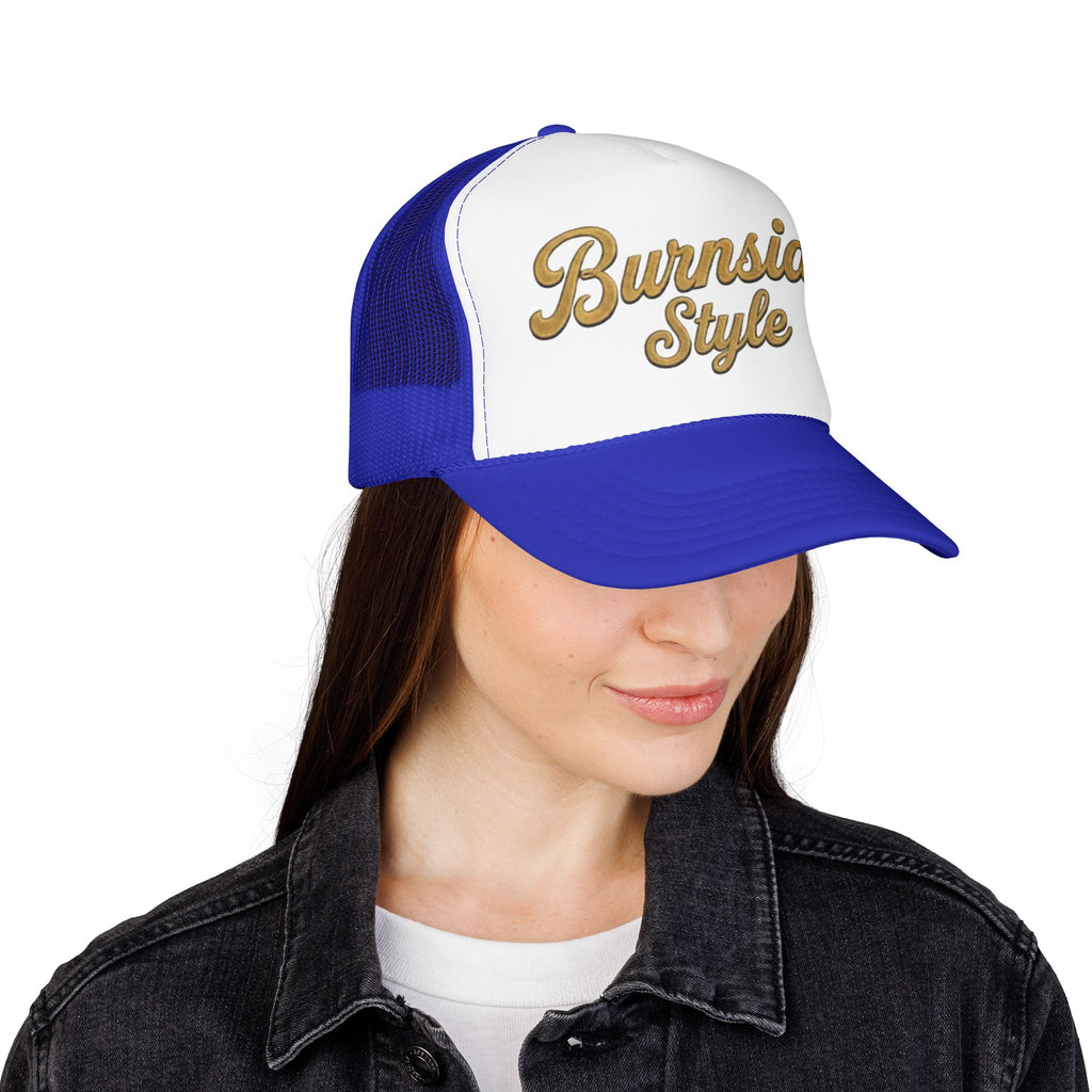 Burnside Style Trucker Hat — Centennial Tribute Foam Cap