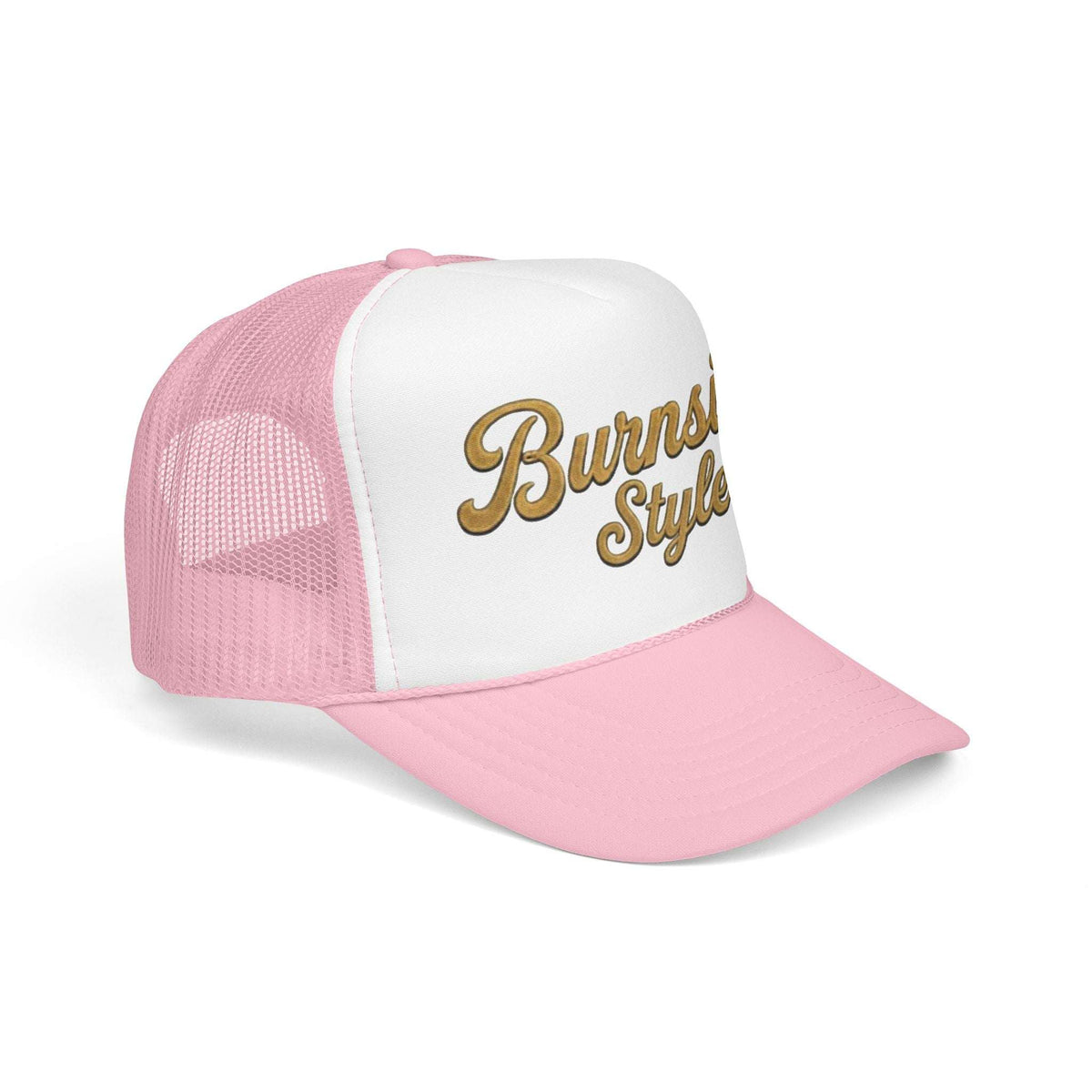 Burnside Style Retro Foam Trucker Hat — Centennial Tribute Crown - Clear Water Trading Co.