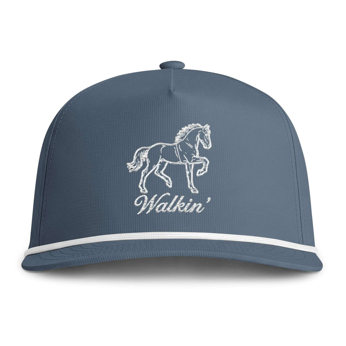 Walkin' Rope Style Trucker Hat — Tennessee Walking Horse Patch Cap