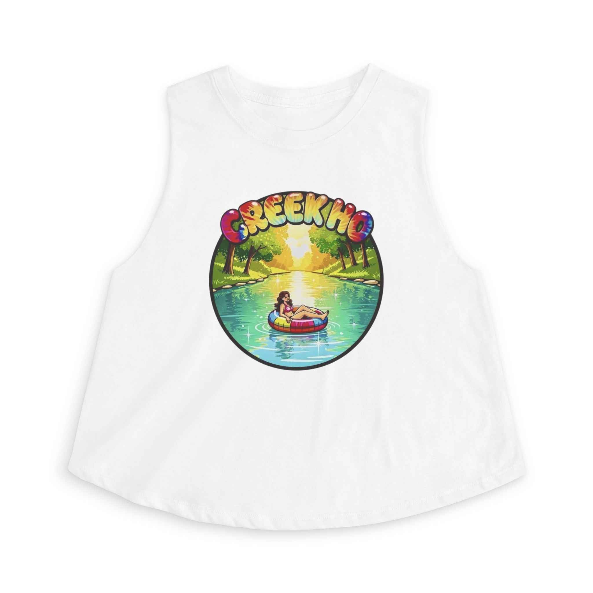 Creekin' Creek Ho Women's Crop Top — Clear Water Trading Co.