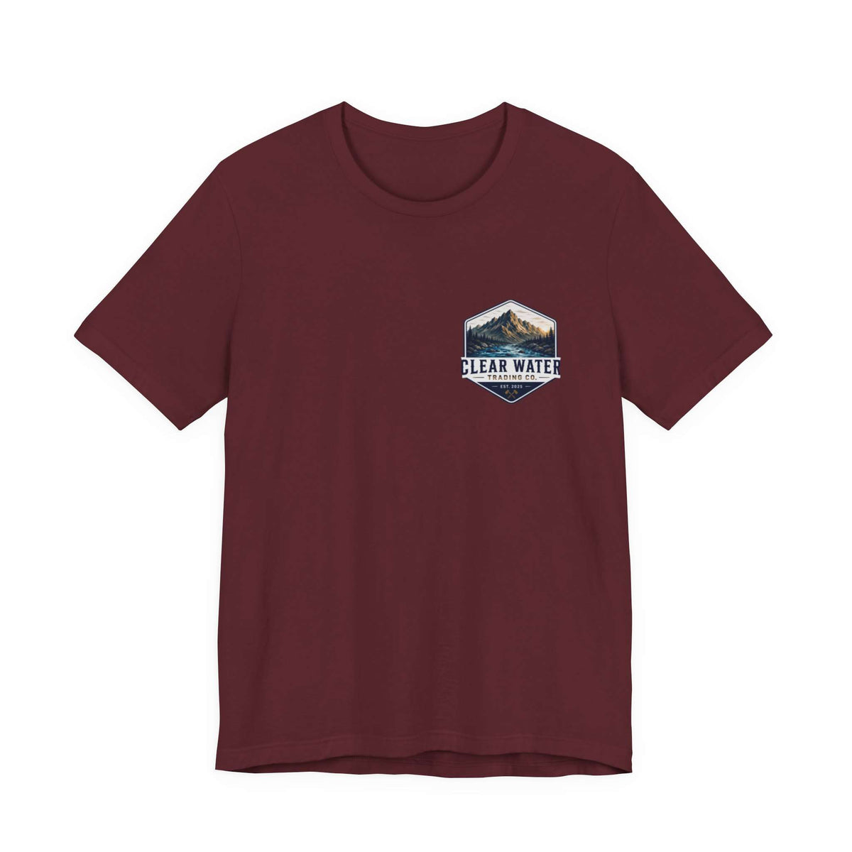 Clear Water's Paddle Longer Explore Deeper — Kayak Adventure Tee