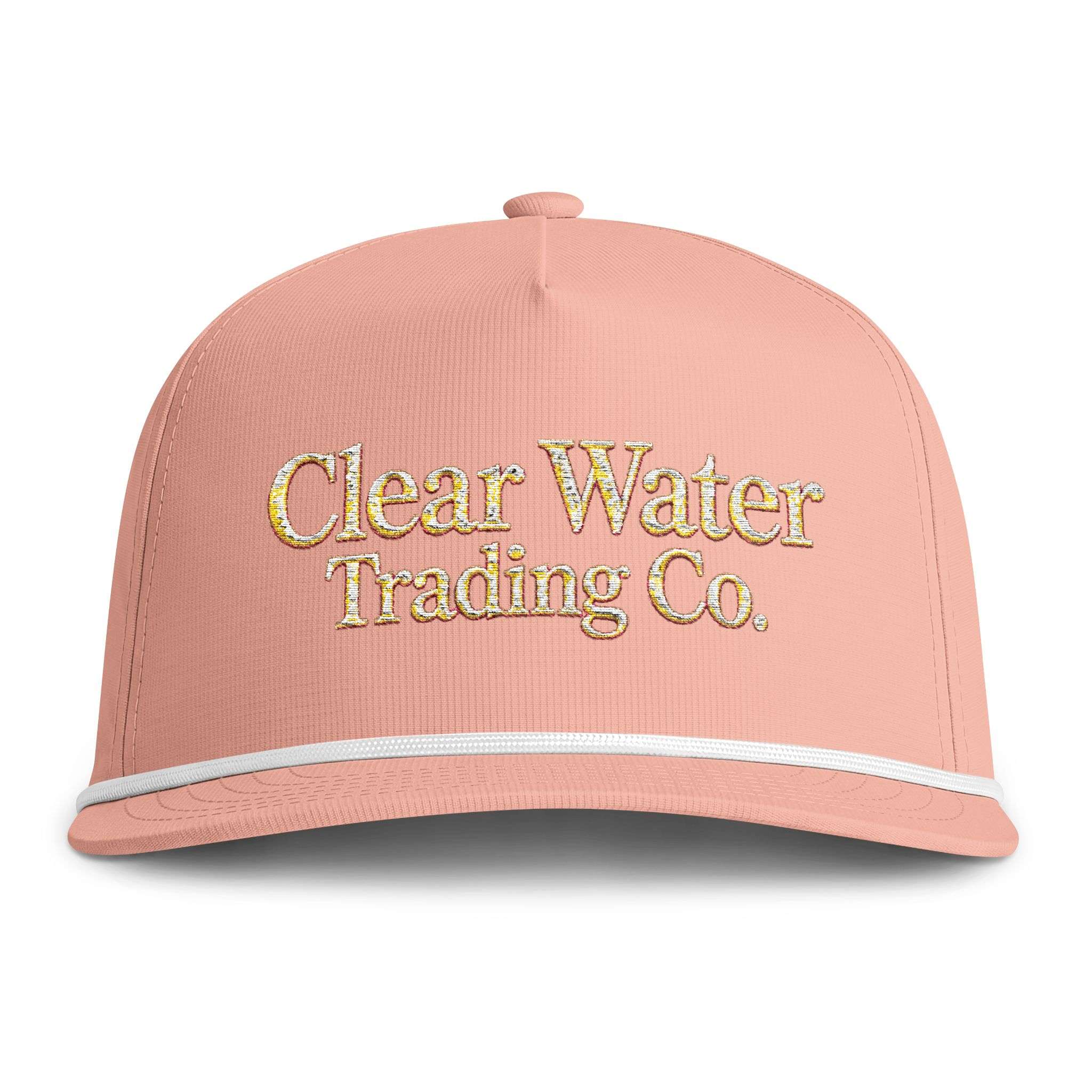 Clear Water Trading Co. Sunwashed, Rope Style Trucker Hat