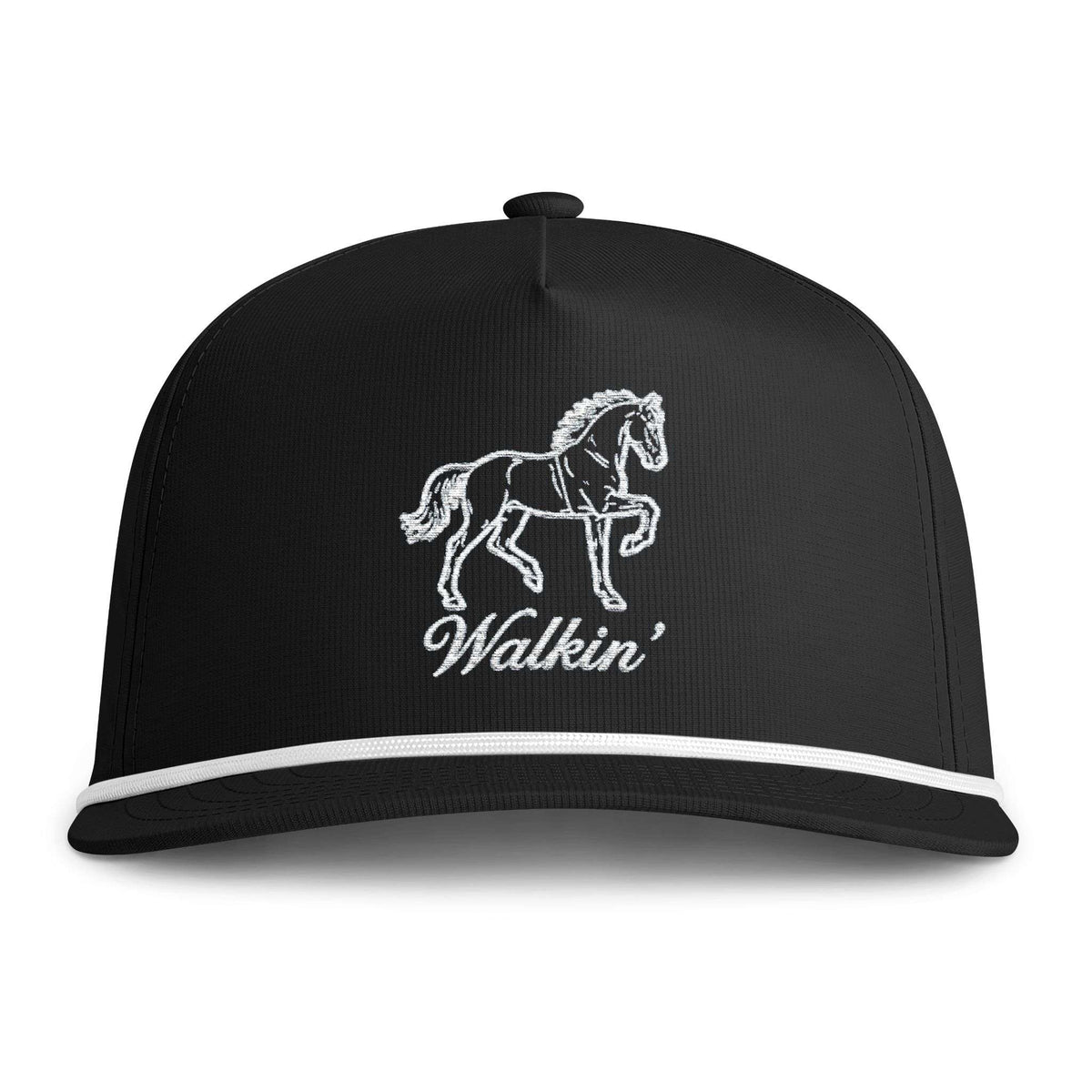 Walkin' Rope Style Trucker Hat — Tennessee Walking Horse Patch Cap