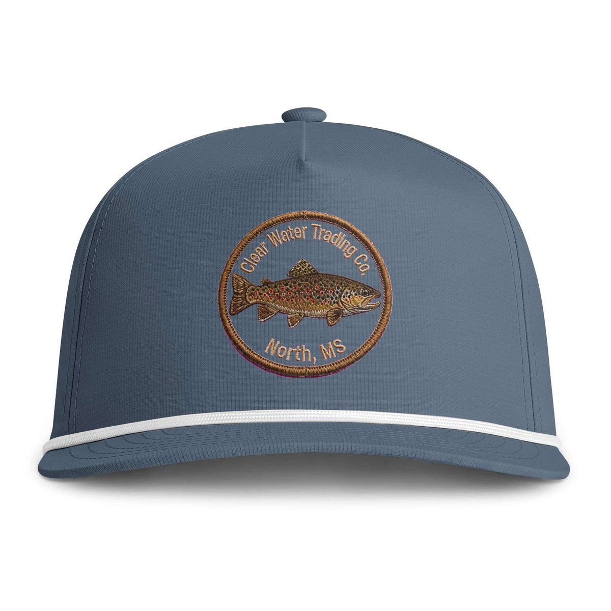 No. 11 - The North MS Brown - Rope Circle Stitch - Rope Brim Trucker