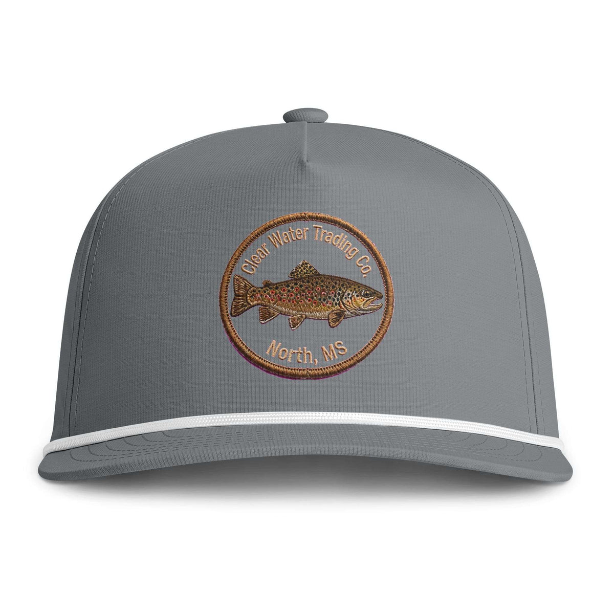 No. 11 - The North MS Brown - Rope Circle Stitch - Rope Brim Trucker