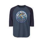 Clear Water Trading Co. — Retro Trout Raglan Shirt
