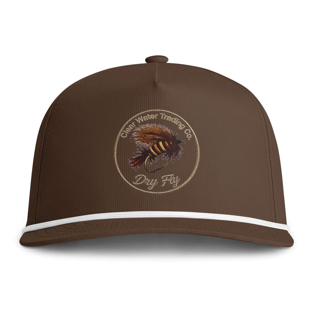 No. 06 - The Dry Fly Badge - Woolly Bugger Circle - Rope Brim Trucker