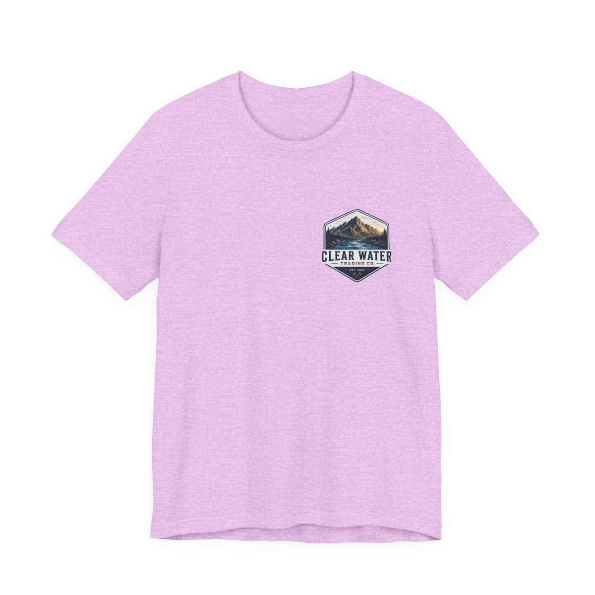 Clear Water's Paddle Longer Explore Deeper — Kayak Adventure Tee