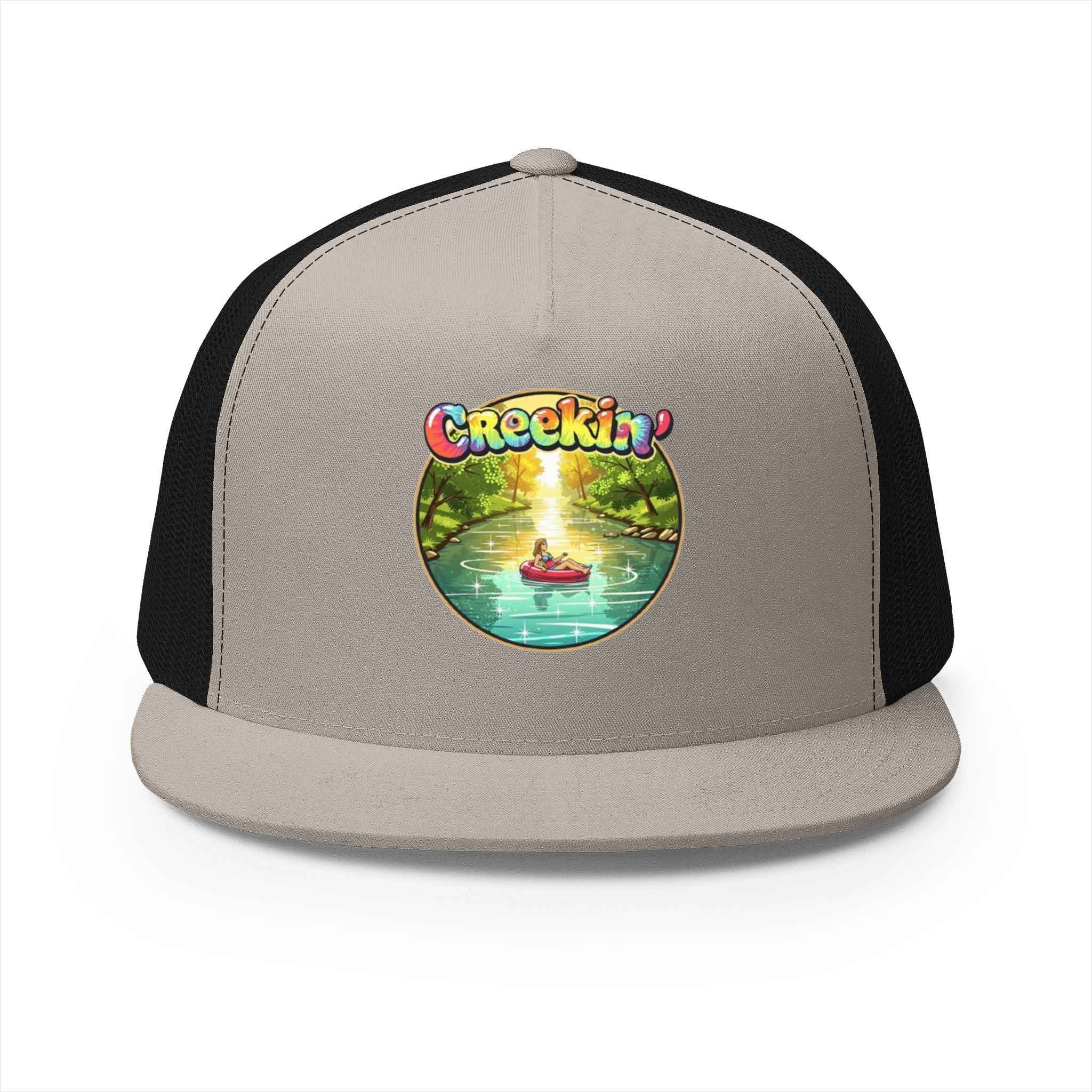 Creek Life Trucker Cap – “CREEKIN' a way of life, A way of Livin'” Vintage Snapback