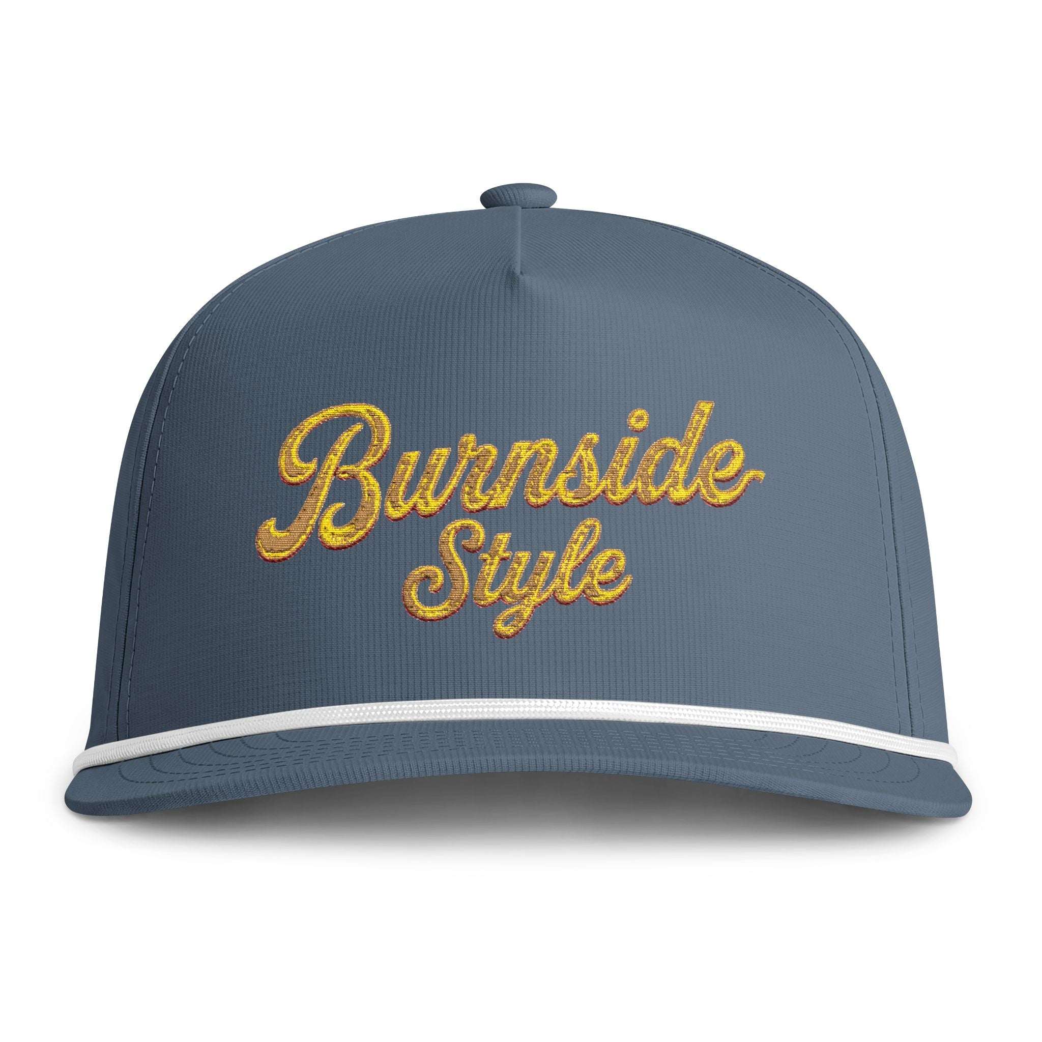 The "Burnside Style" Centennial Retro Embroidered Trucker Hat - Clear Water Trading Co.