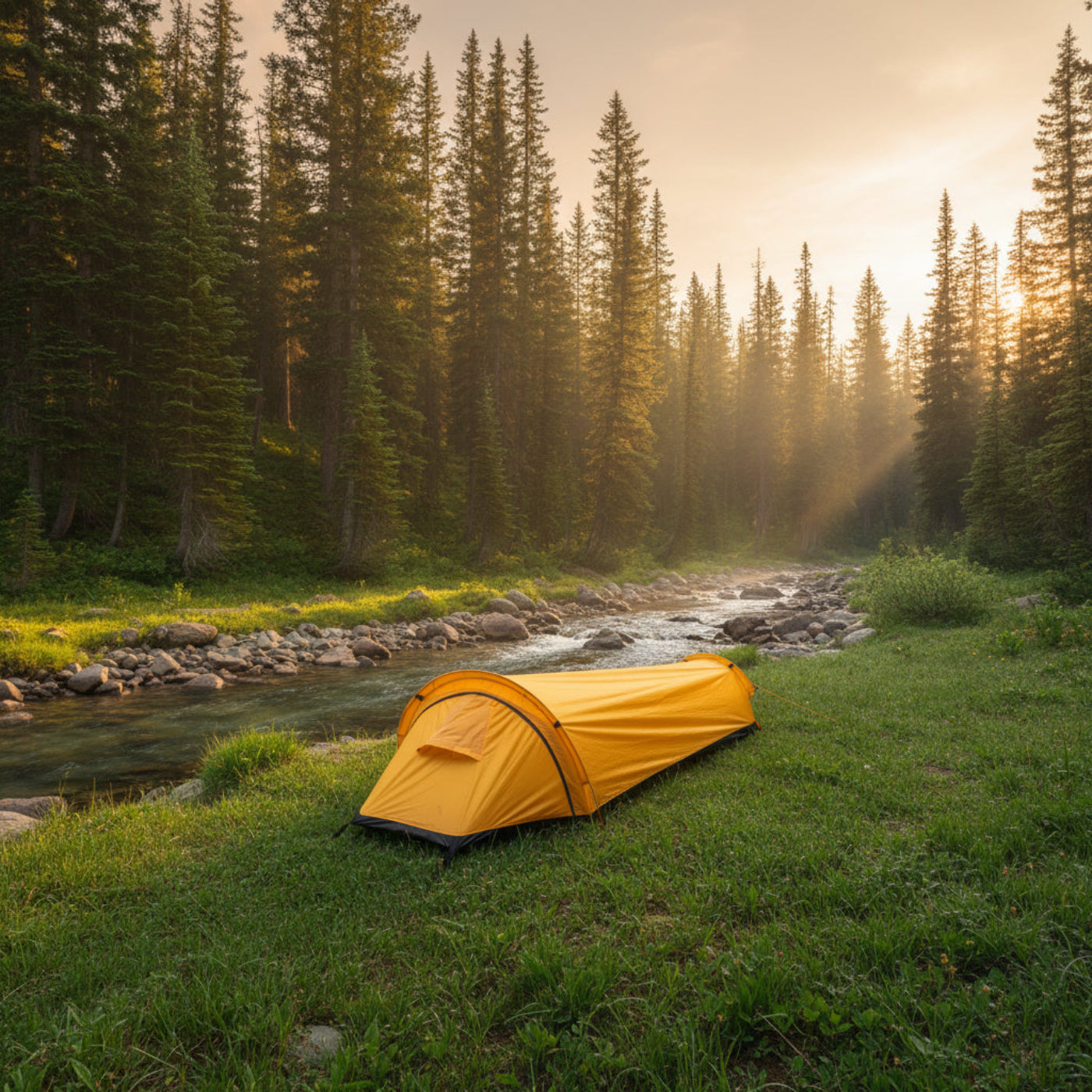 The Python Single Person Tunnel Tent for Ultimate Solo Camping Adventures