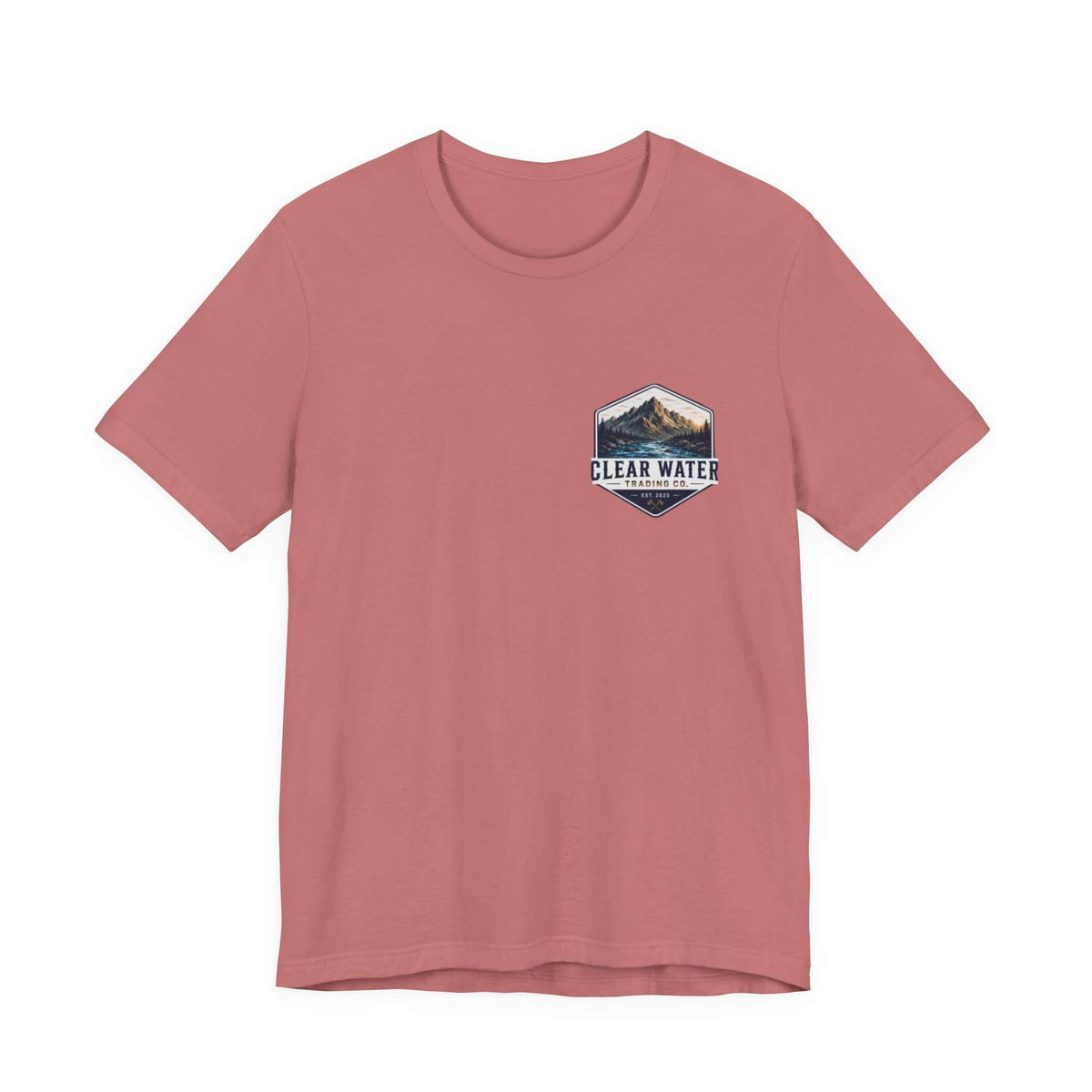 Clear Water's Paddle Longer Explore Deeper — Kayak Adventure Tee