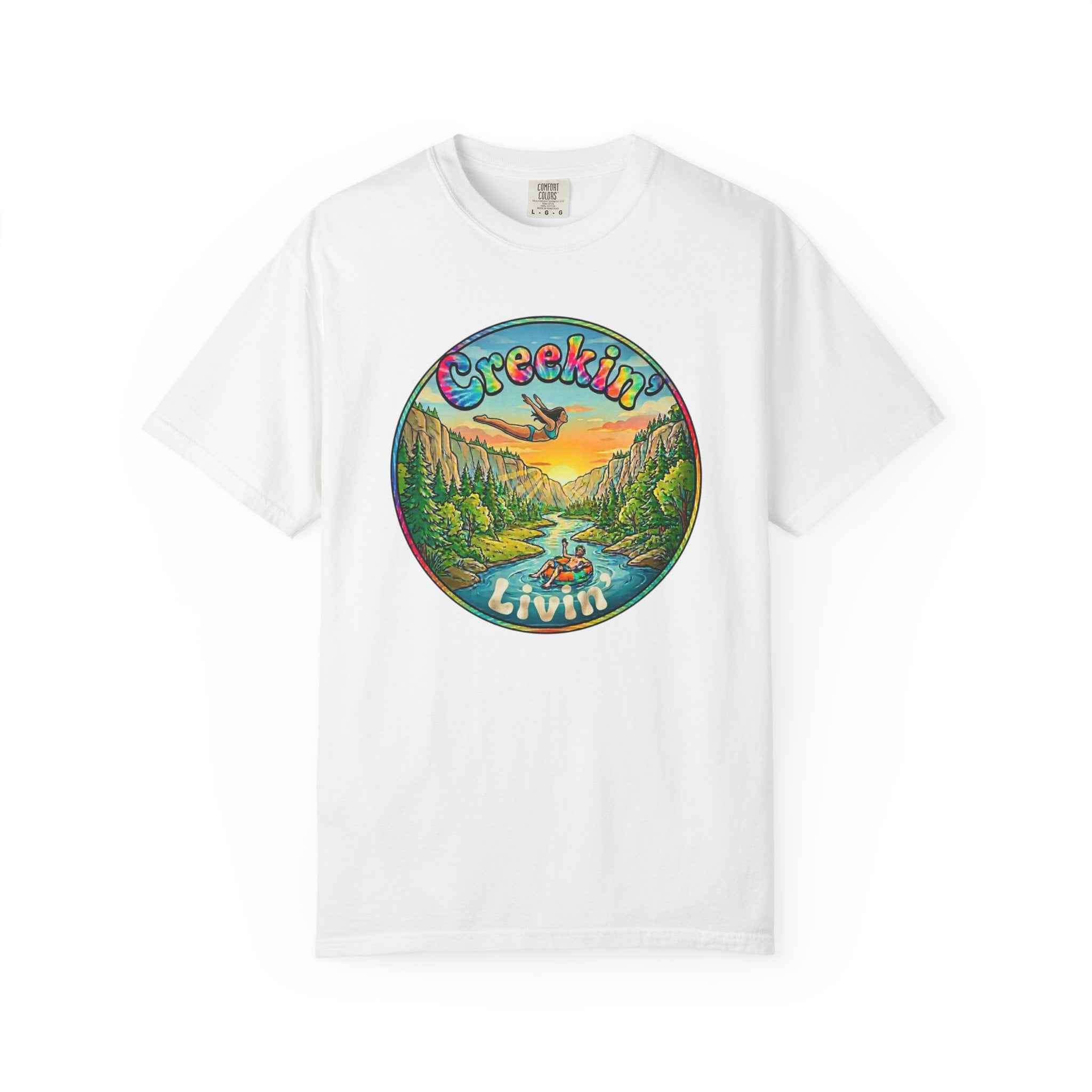 Creekin' Life by the Creek T-Shirt — "Get Your Creek On" Camp Tee