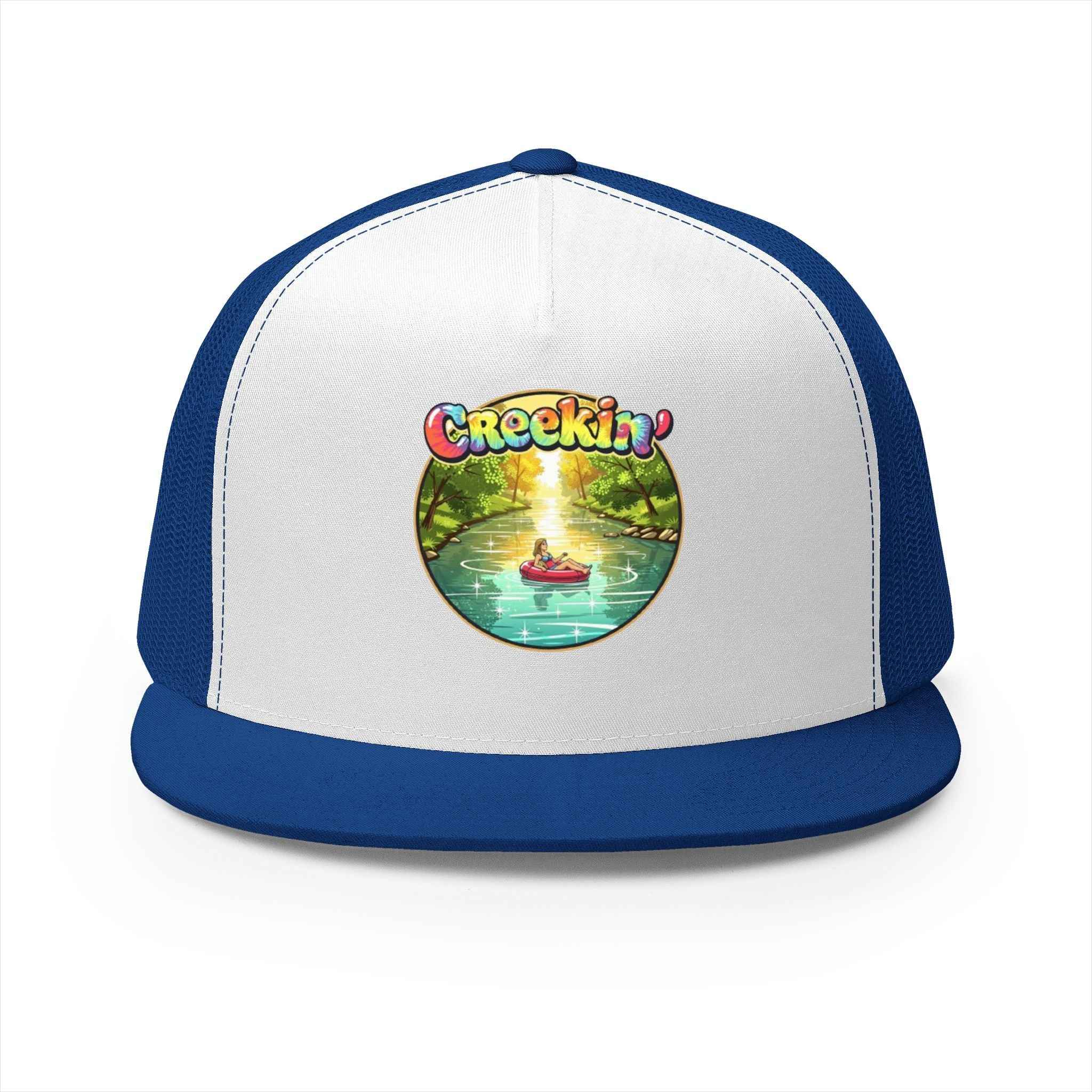 Creek Life Trucker Cap – “CREEKIN' a way of life, A way of Livin'” Vintage Snapback