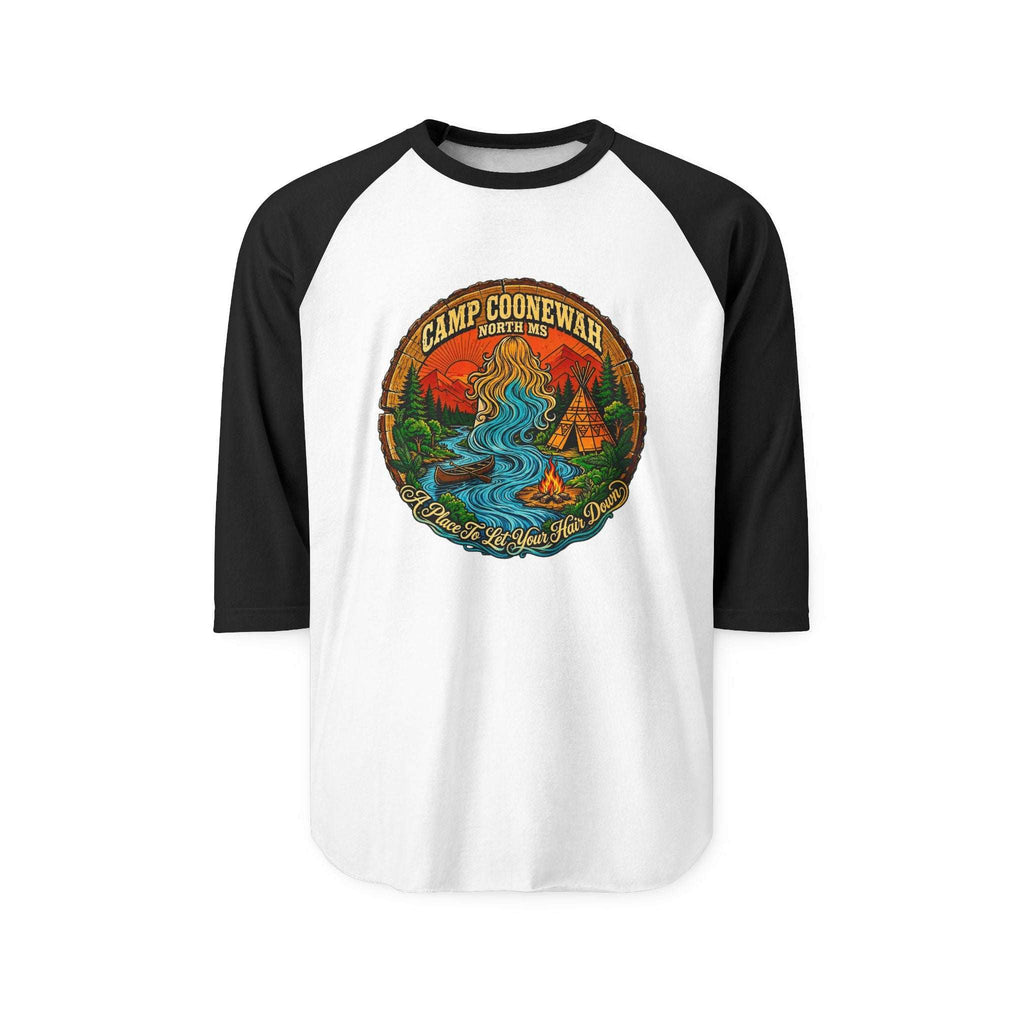 Camp Coonewah – The Campfire Raglan 3/4 Sleeve