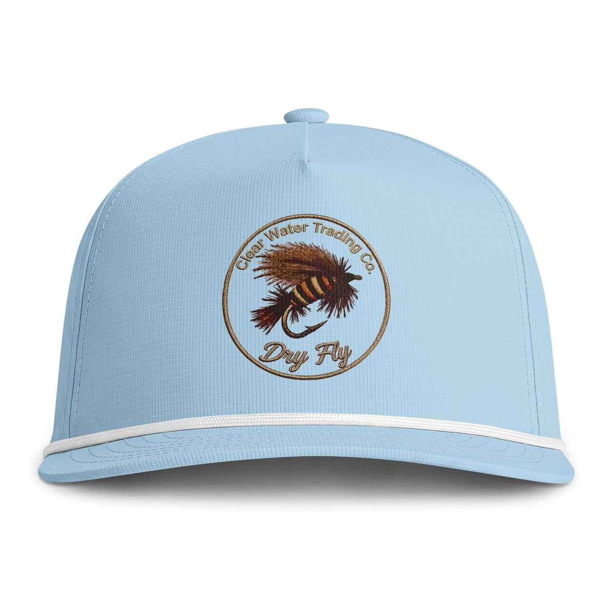 No. 06 - The Dry Fly Badge - Woolly Bugger Circle - Rope Brim Trucker