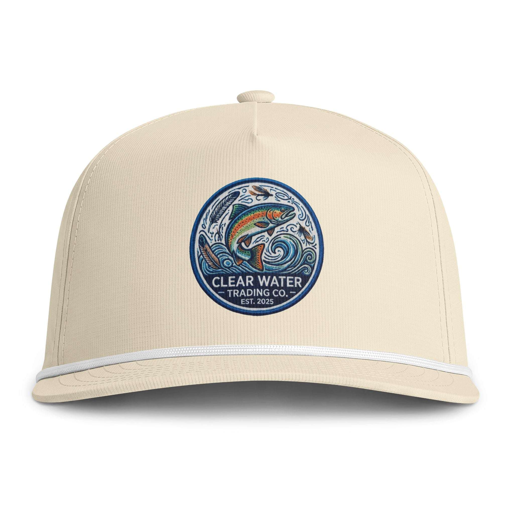 Clear Water Trading Co. — Retro Trout Rope Cap - Clear Water Trading Co.