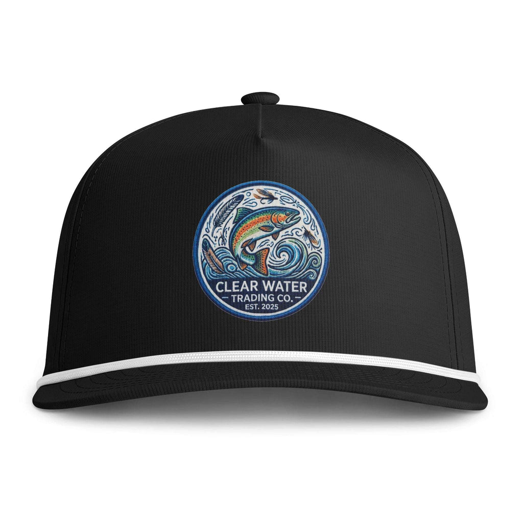 Clear Water Trading Co. — Retro Trout Rope Cap - Clear Water Trading Co.