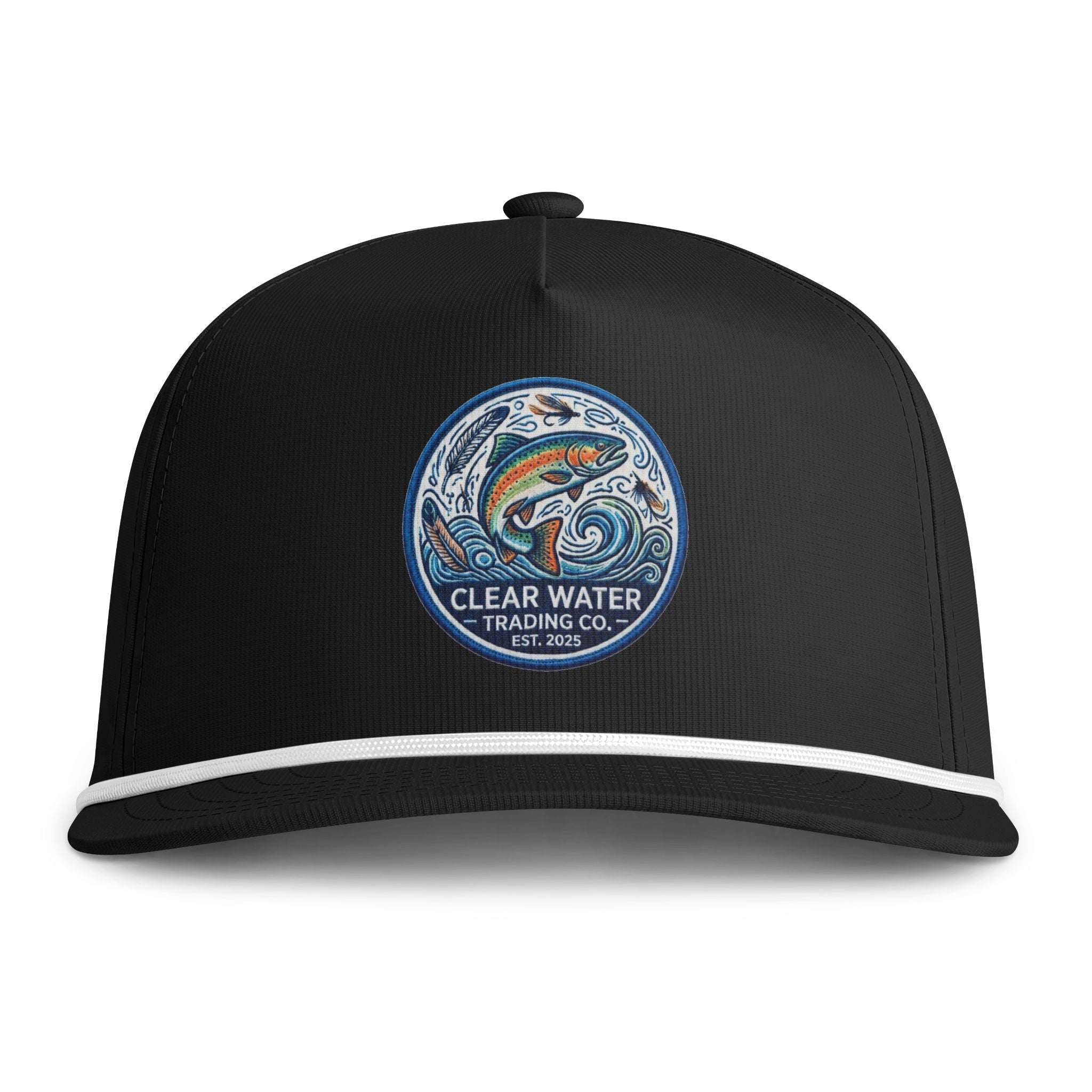 Clear Water Trading Co. — Retro Trout Rope Cap - Clear Water Trading Co.