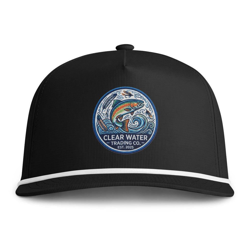 Clear Water Trading Co. — Retro Trout Rope Cap - Clear Water Trading Co.