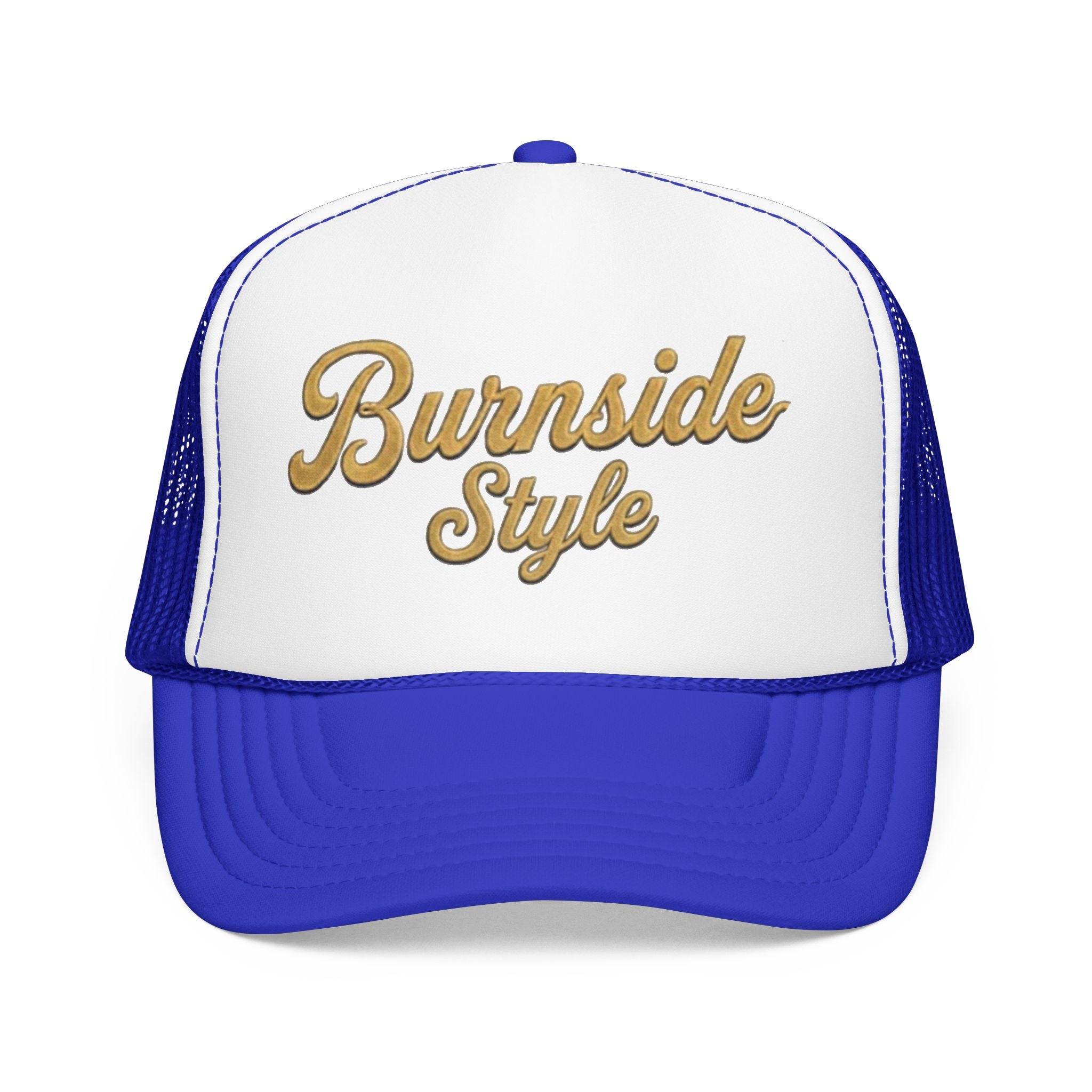 Burnside Style Trucker Hat — Centennial Tribute Foam Cap