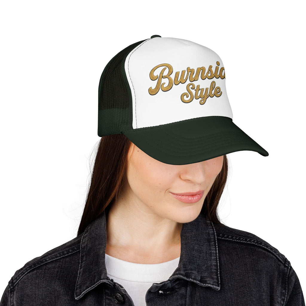 Burnside Style Trucker Hat — Centennial Tribute Foam Cap