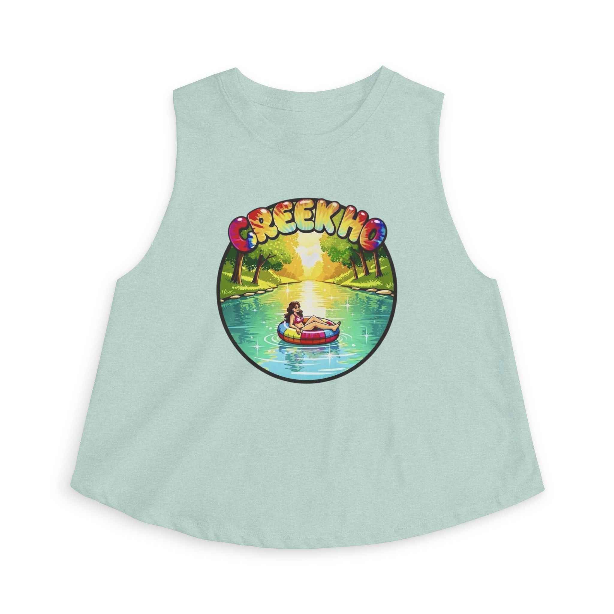 Creekin' Creek Ho Women's Crop Top — Clear Water Trading Co.