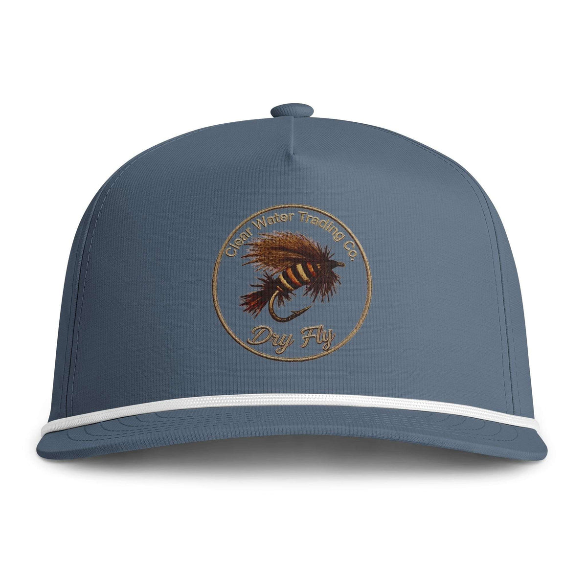 No. 06 - The Dry Fly Badge - Woolly Bugger Circle - Rope Brim Trucker
