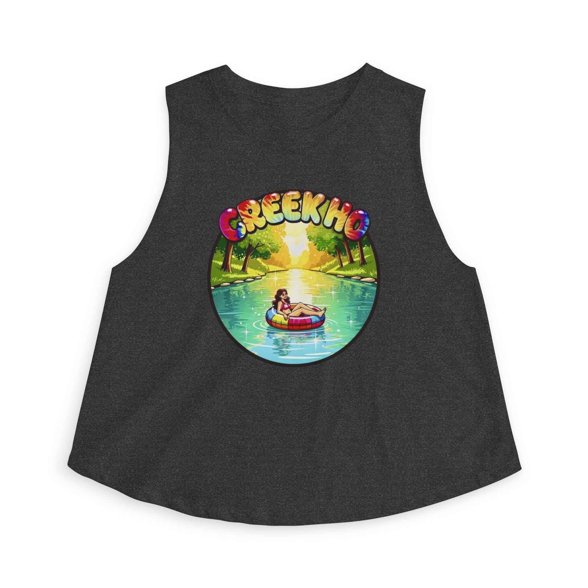 Creekin' Creek Ho Women's Crop Top — Clear Water Trading Co.