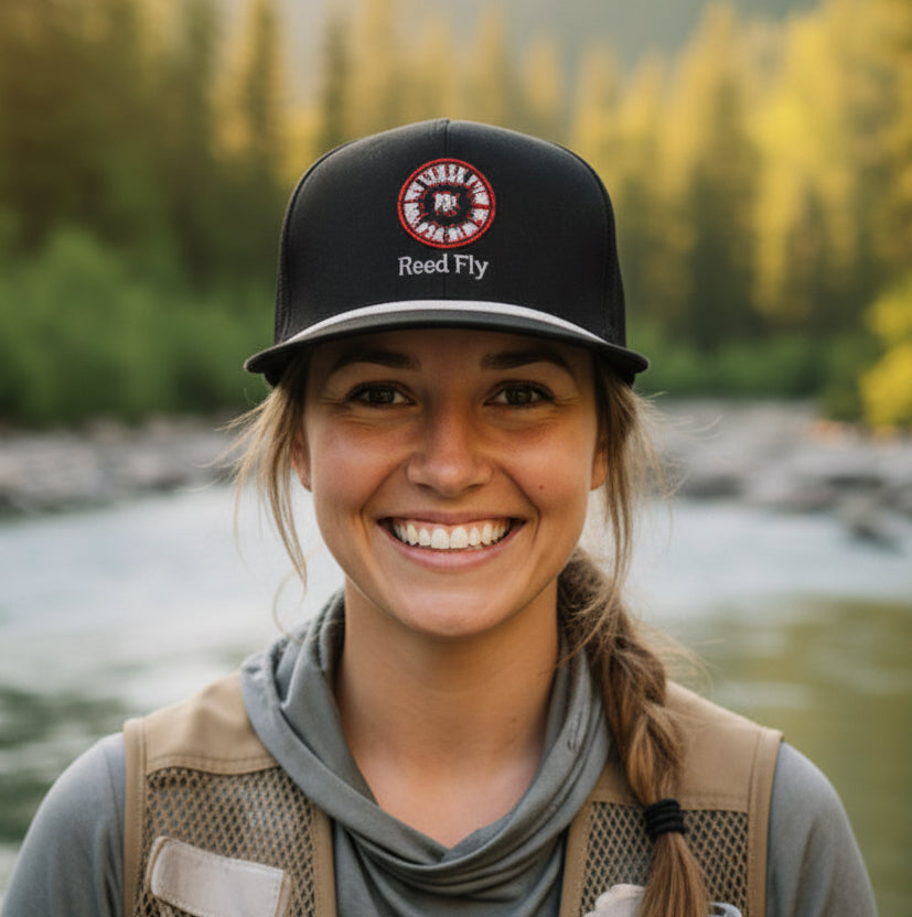 A brown structured snapback cap with a white embroidered patch on the front reading 'HOWDY COUNTRY CLUB EST. 2026' and a white stripe along the brim, shown on a white background.