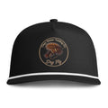 N° 06 - Le badge de mouche sèche - Cercle Woolly Bugger - Casquette trucker à bordure en corde