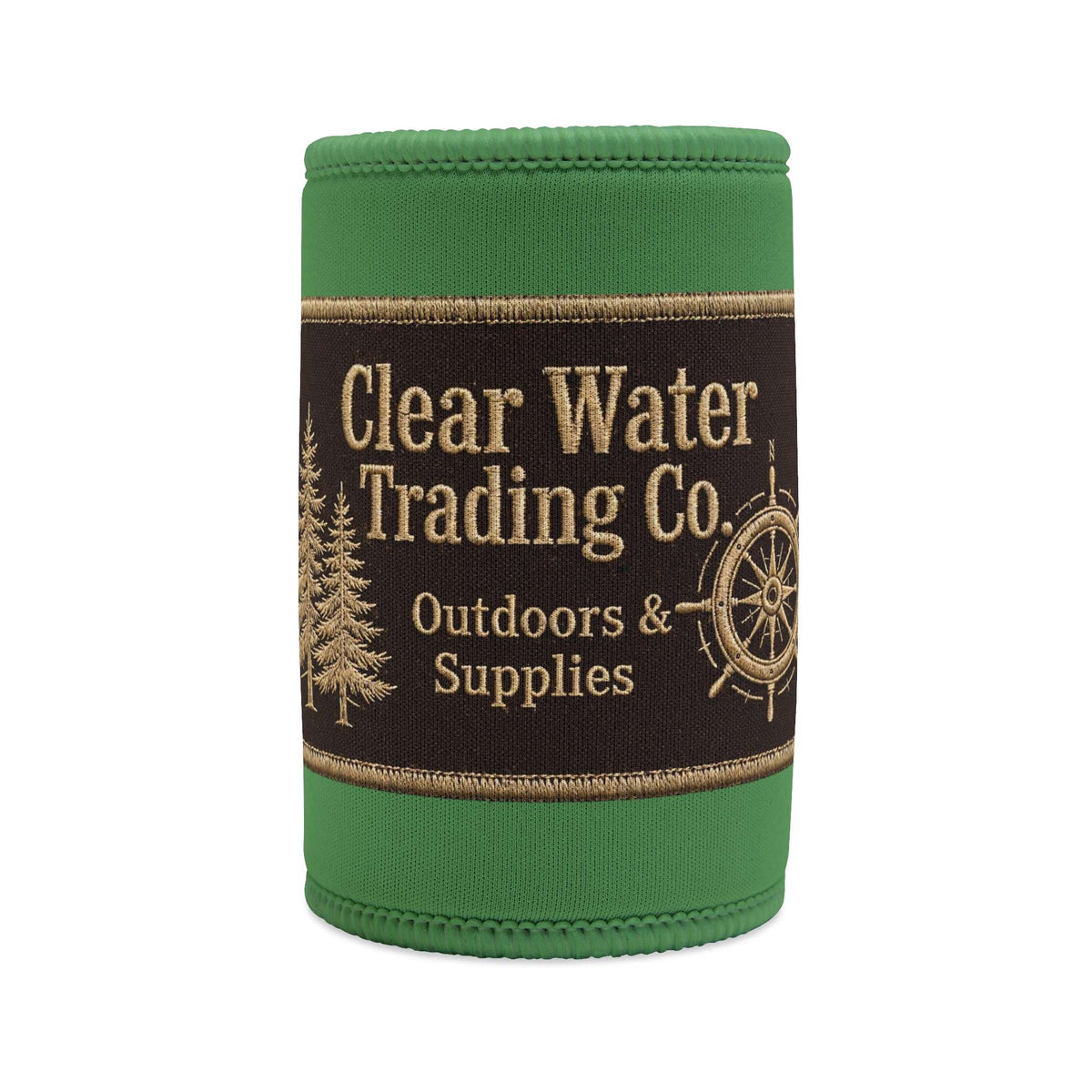 Glacière pour canette Clear Water Trading Co. Outdoors & Supplies – modèle Heritage, format court
