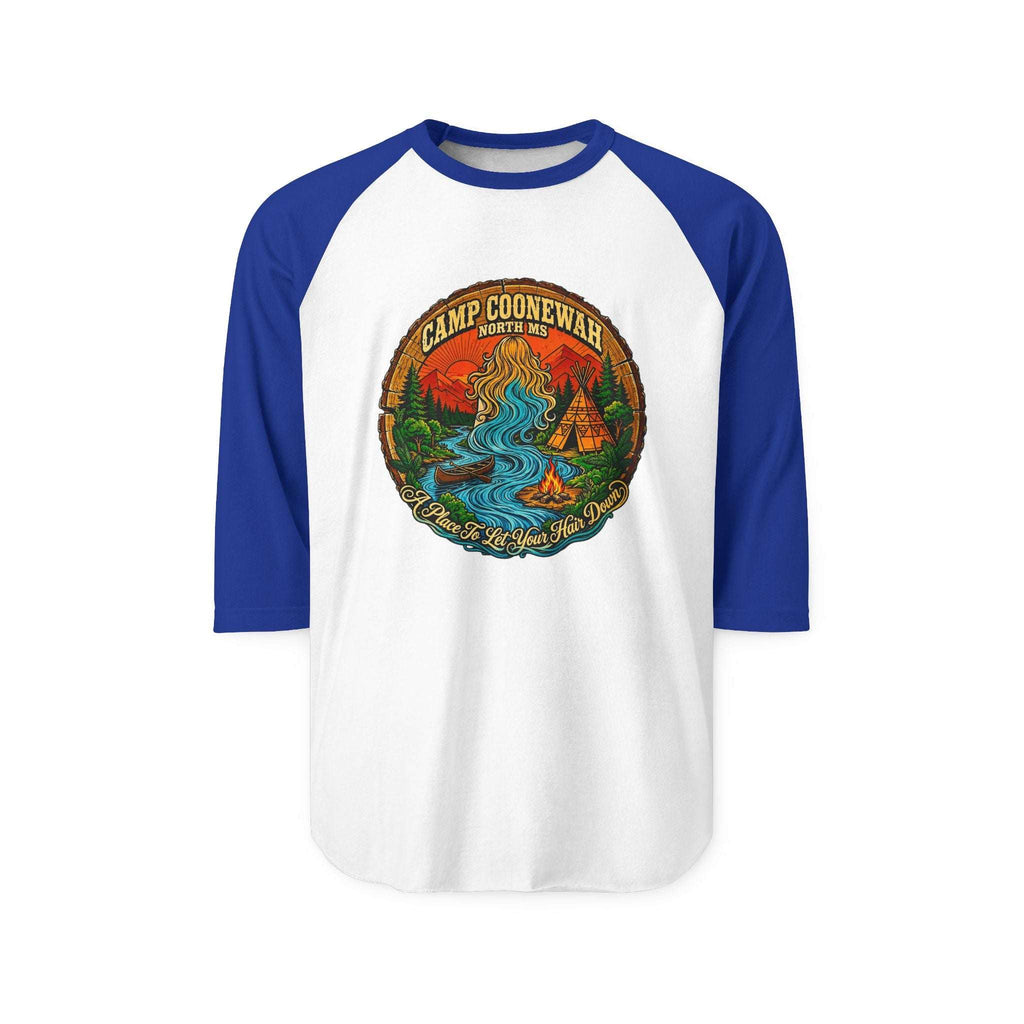 Camp Coonewah – The Campfire Raglan 3/4 Sleeve