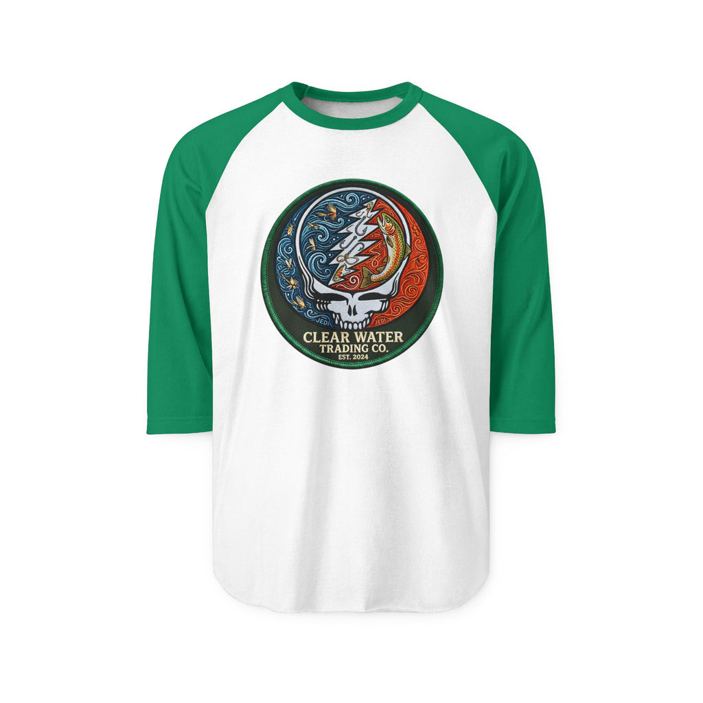 Unisex Three-Quarter Sleeve Raglan Shirt