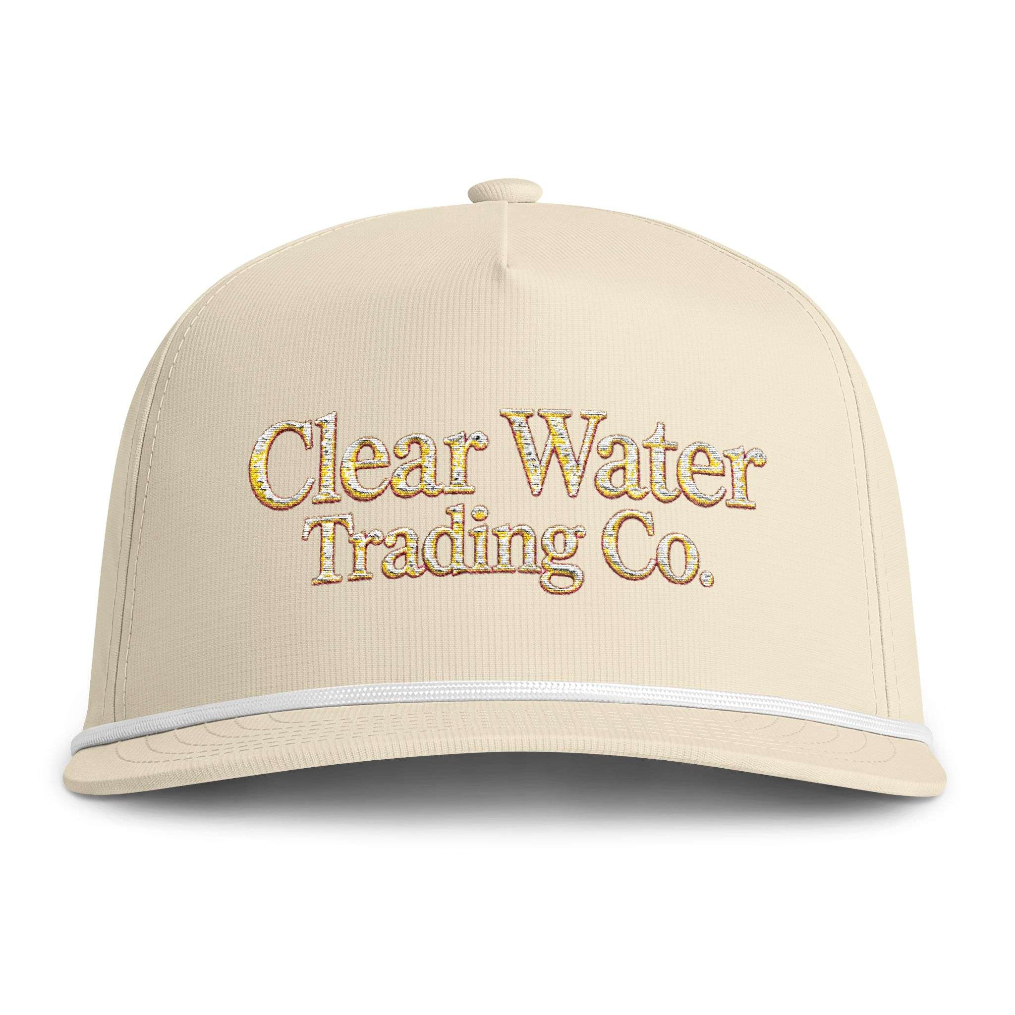 Clear Water Trading Co. Sunwashed, Rope Style Trucker Hat