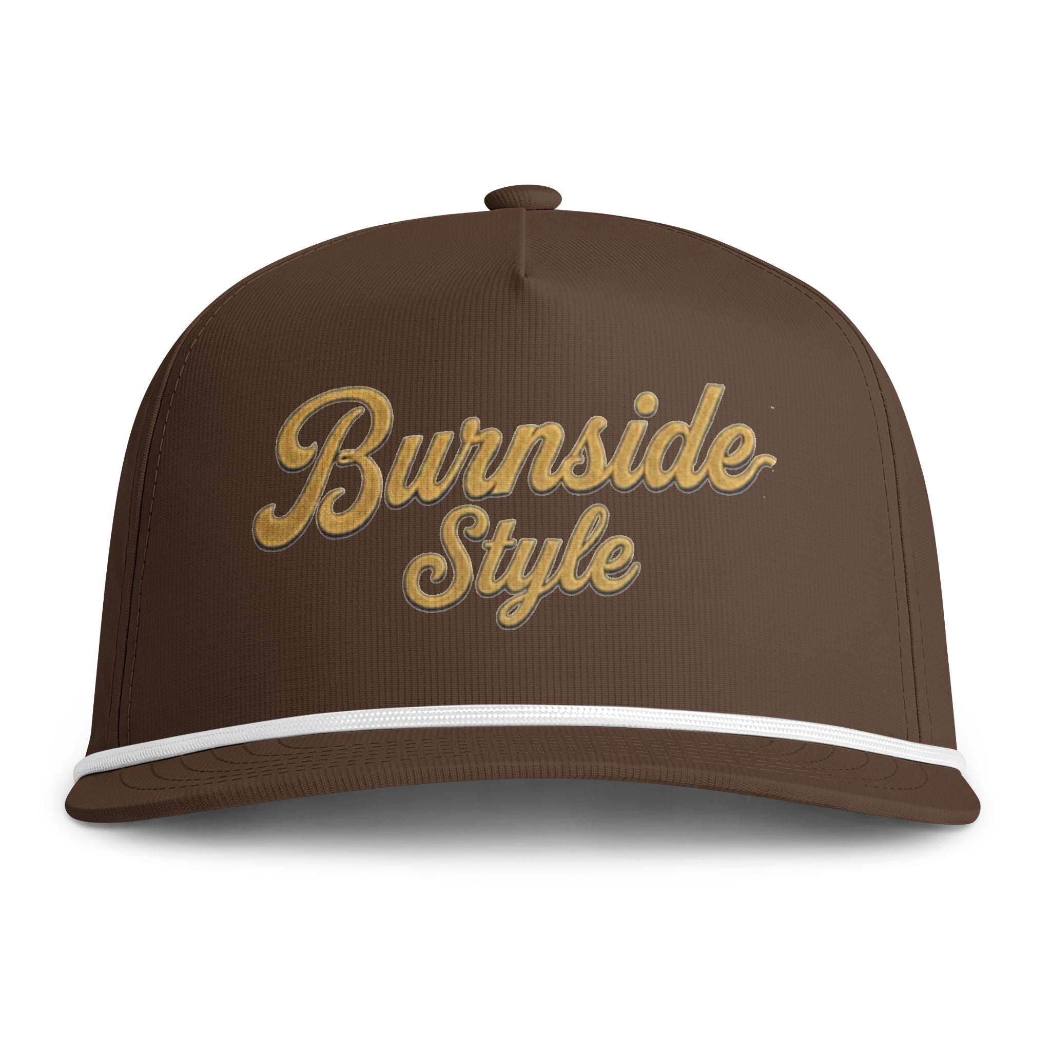 A black baseball cap with 'RESTING MOM FACE' embroidered in pink block letters on the front, featuring a white stripe along the edge of the black brim.