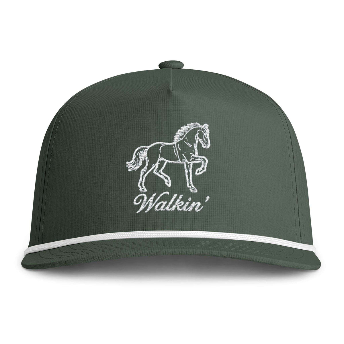 Walkin' Rope Style Trucker Hat — Tennessee Walking Horse Patch Cap
