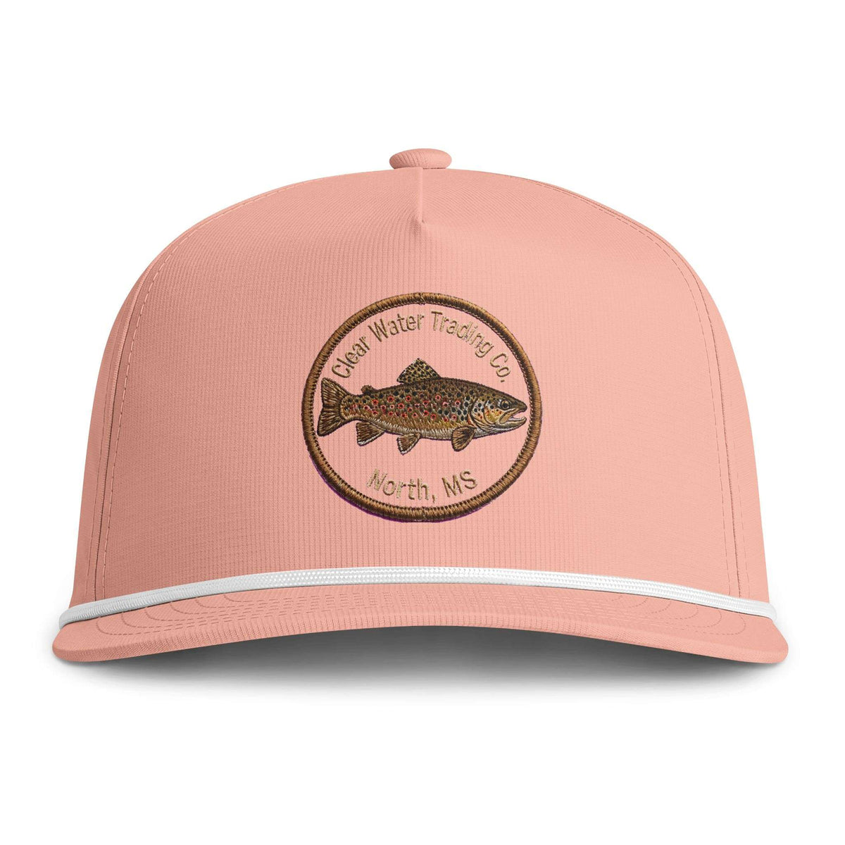 No. 11 - The North MS Brown - Rope Circle Stitch - Rope Brim Trucker