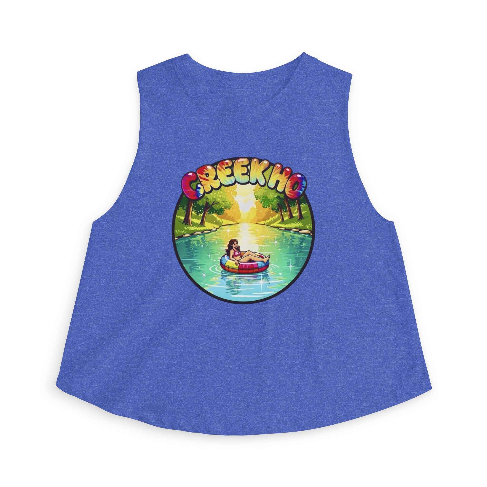 Creekin' Creek Ho Women's Crop Top — Clear Water Trading Co.