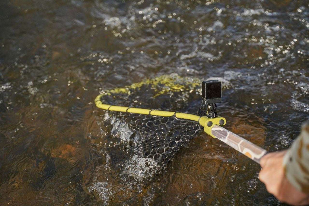 Catch Cam Wading Creek Net - Trout Fishing Landing Net