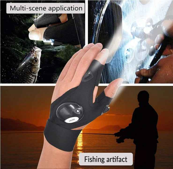 The Night-Hand LED Tactical Gloves for Optimal Field Performance