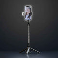 P90 Series Selfie Stick: Reinforced Tripod with Dual Fill Light for Outdoor Mobile Phone Live Support