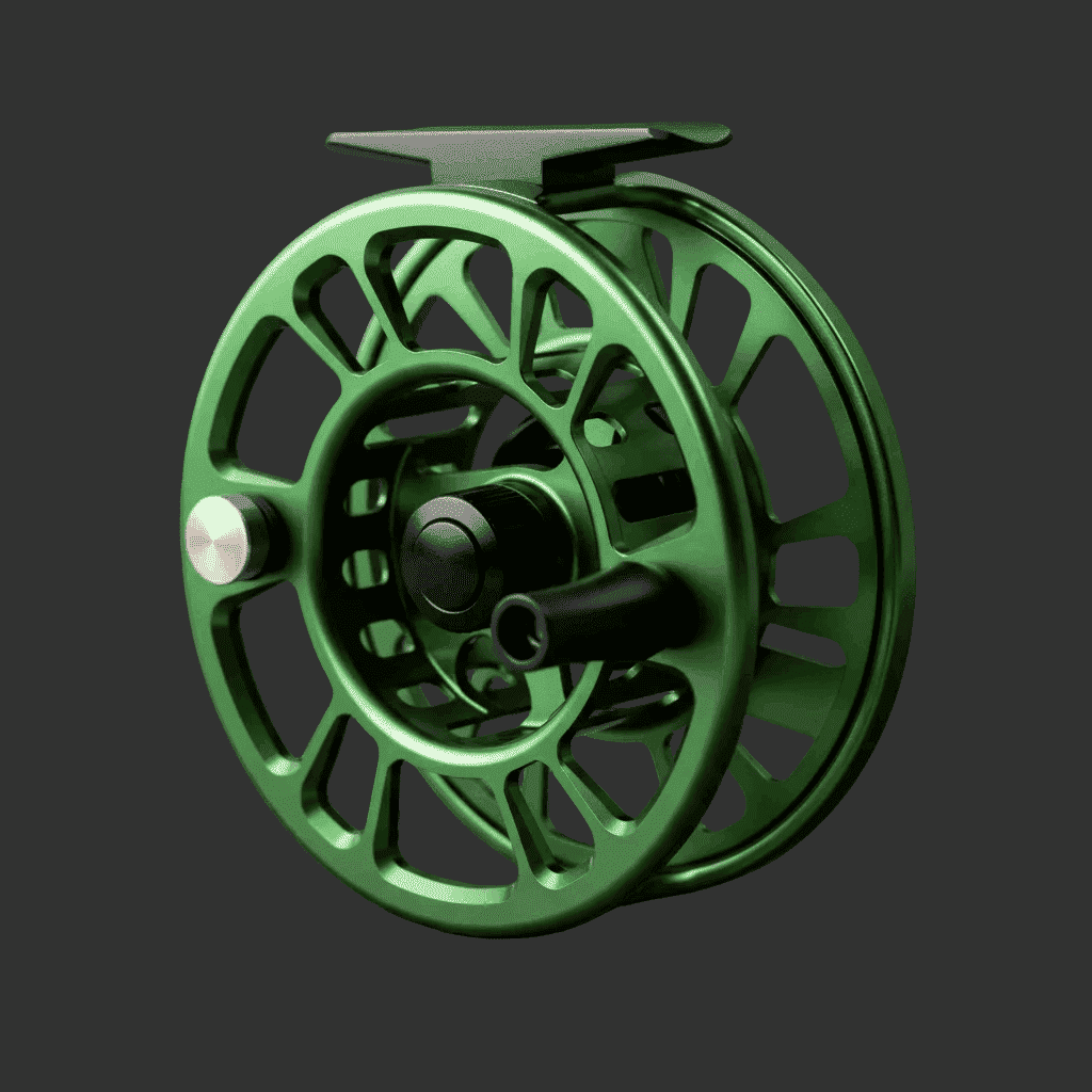 Poudre™ Series Fly Reel with Ported Design for Easy Casting - Clear Water Trading Co.