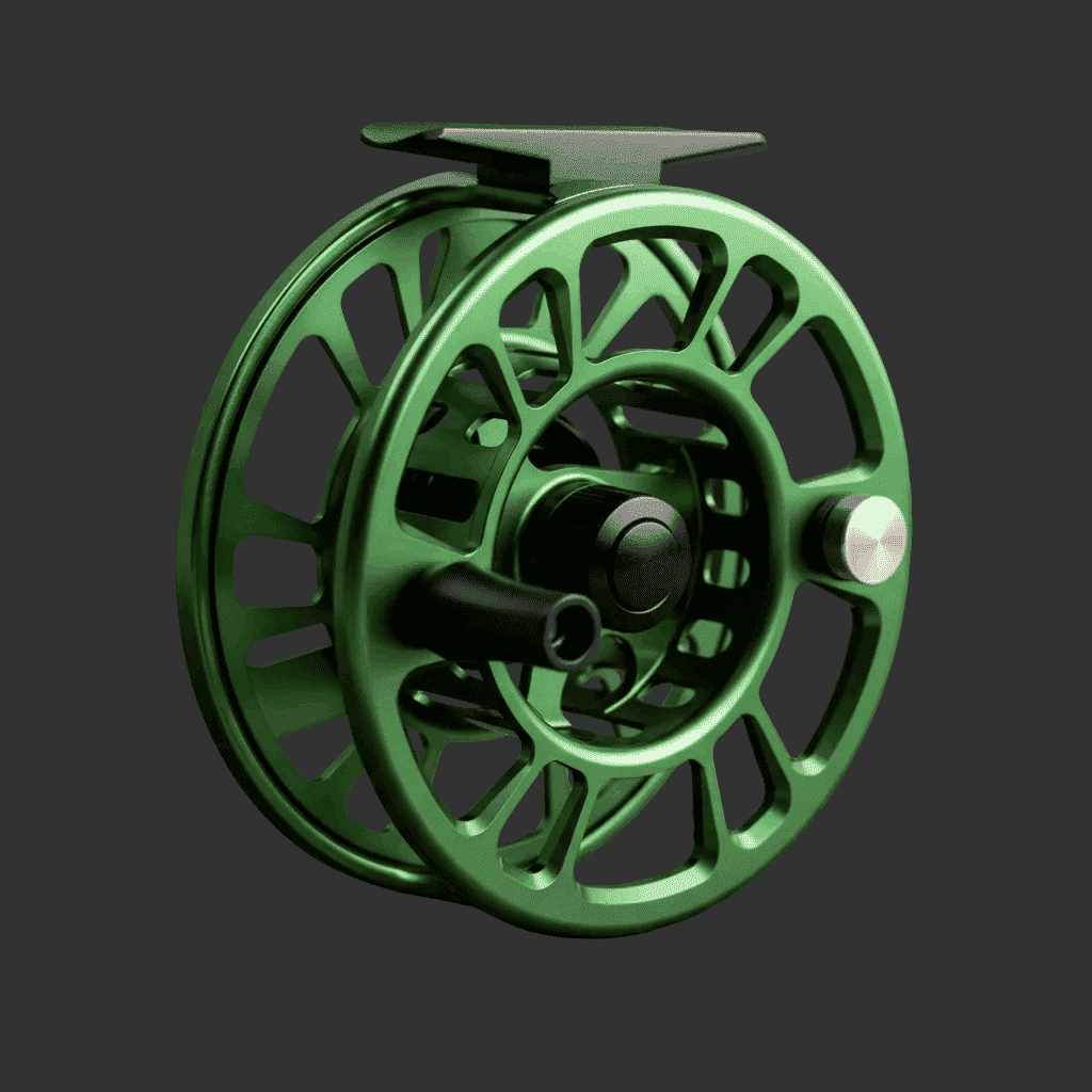 Poudre™ Series Fly Reel with Ported Design for Easy Casting - Clear Water Trading Co.