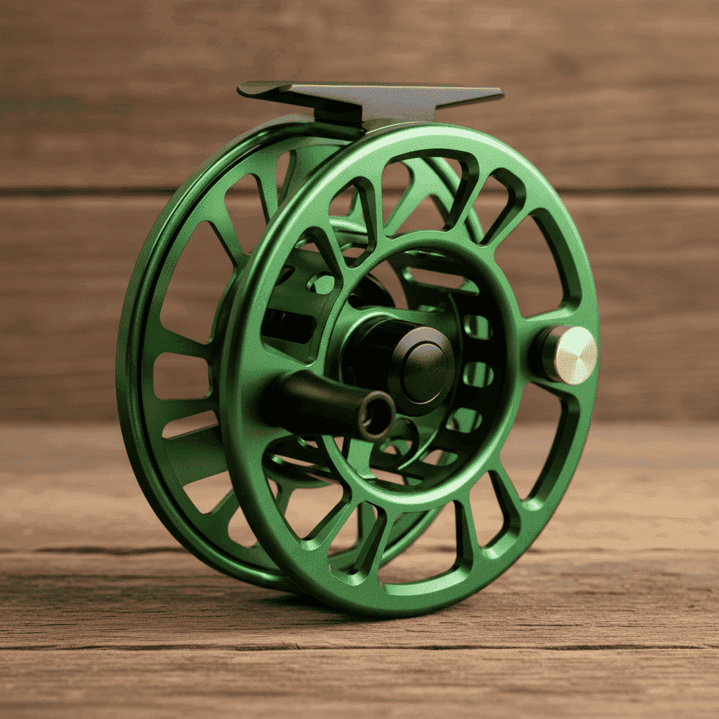 Poudre™ Series Fly Reel with Ported Design for Easy Casting