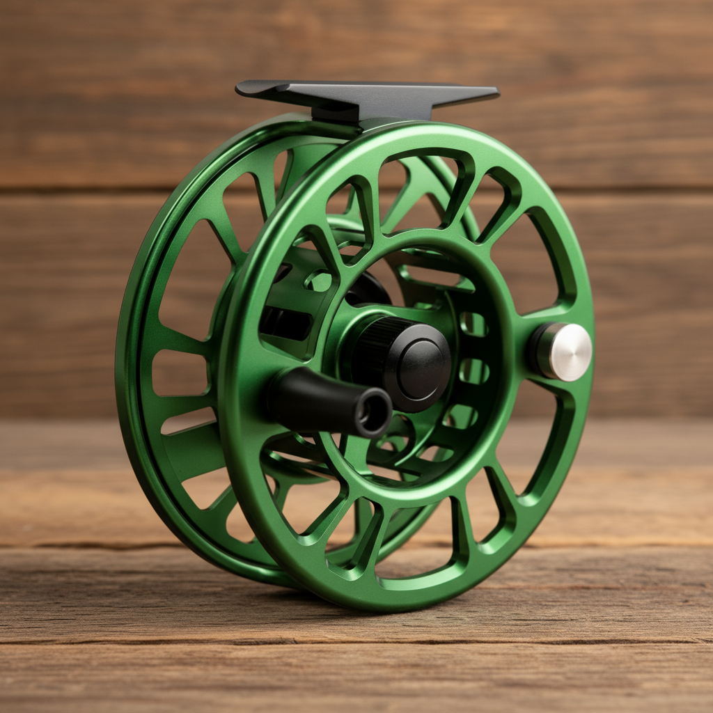 Poudre™ Series Fly Reel with Ported Design for Easy Casting
